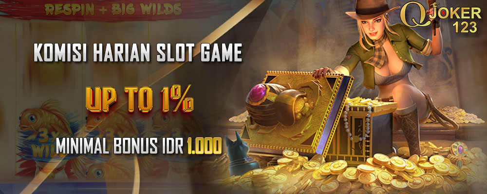 Komisi Harian Game Slot 1%