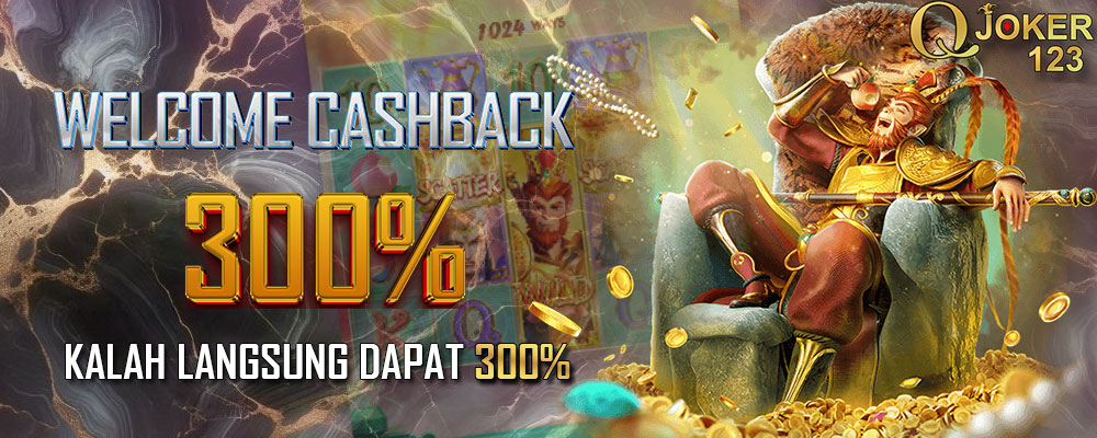 Welcome Cashback 300% TOx 25 - Kalah langsung dapa